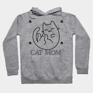 Cat Mom - for great cat parents Hoodie